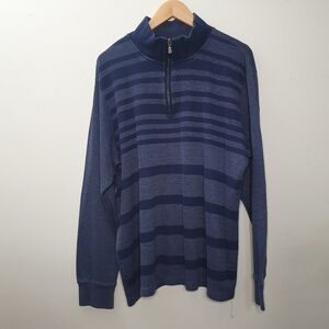 Denver Hayes Quarter Zip Sweatshirt Size L